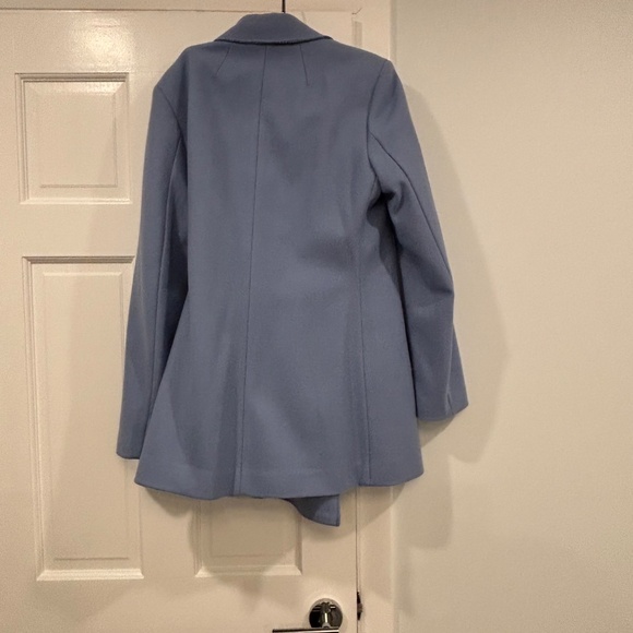 Blue wrap coat - Picture 3 of 3